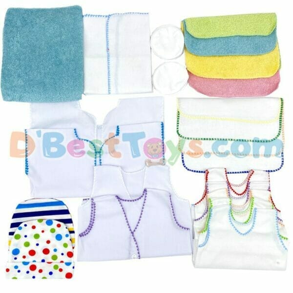 baby boy & mums 28 piece hospital pack