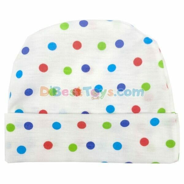 baby polka dot cap5