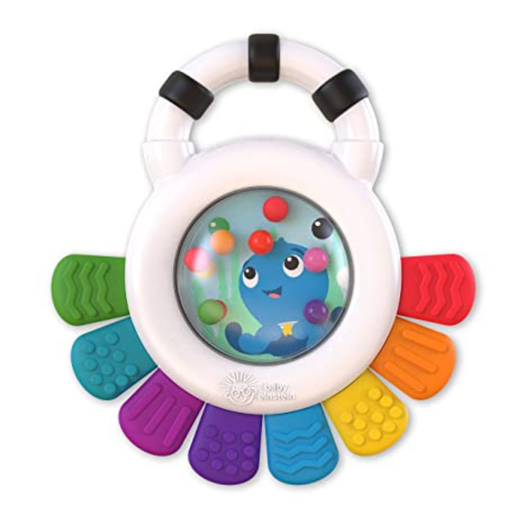 baby einstein outstanding opus the octopus sensory rattle & teether 1