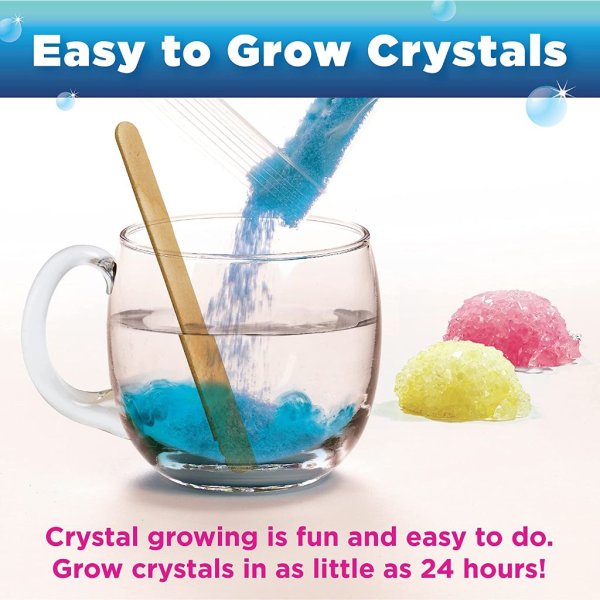 creativity for kids crystal mermaid terrarium kit stem projects for kids ages 6 8+, arts and crafts for girls and boys3