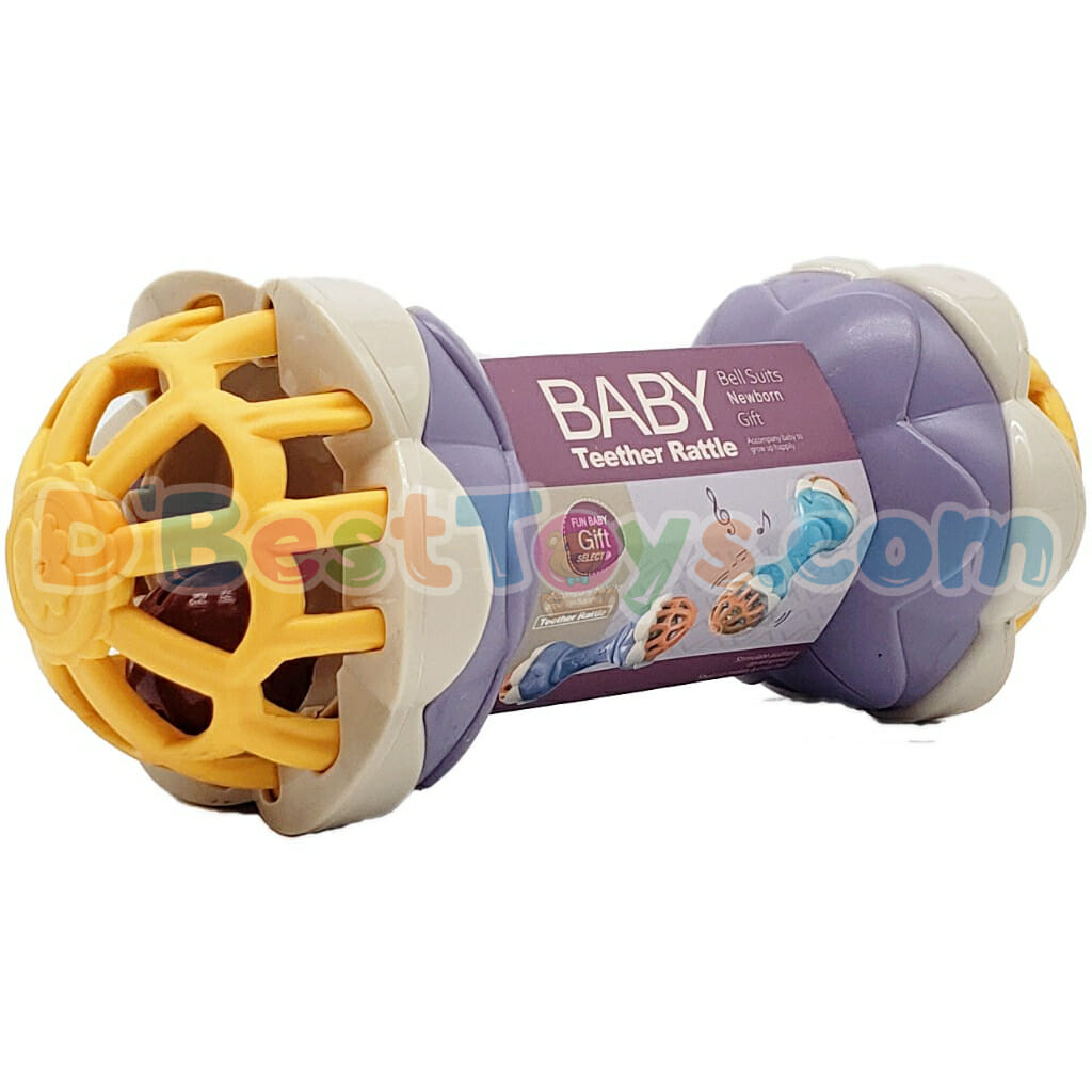 fun baby gift baby teether rattle (assorted)6