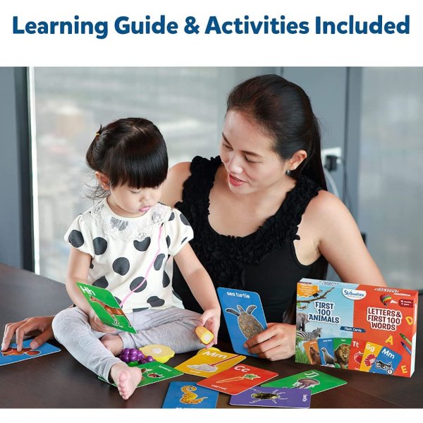 skillmatics thick flash cards combo for toddlers 6 in 1 educational game4