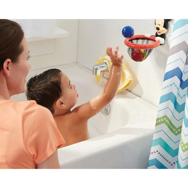 the first years disney mickey mouse shoot and store baby bath toy3