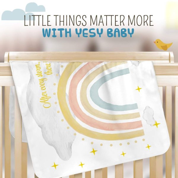 milestone blanket baby boy or girl5