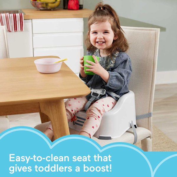 fisher price toddler booster seat & portable dining chair, raccoon, simple clean & comfort booster seat (4)