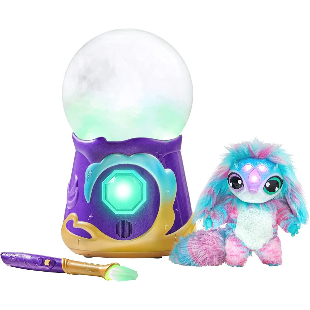 magic mixies magical misting crystal ball with interactive 8 inch blue plush toy (3)