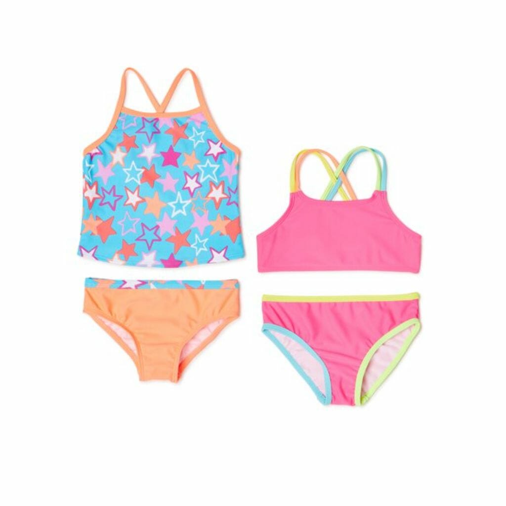 wonder nation toddler girls tankini