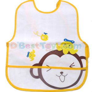 baby feeding bibs monkey 2