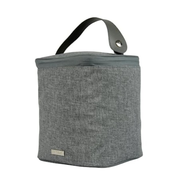 jj cole bottle cooler, gray heather, 4 bottles, gray (1)