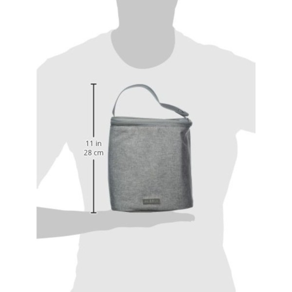 jj cole bottle cooler, gray heather, 4 bottles, gray (2)