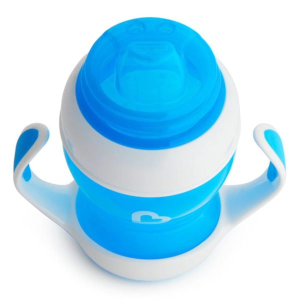 munchkin 4oz gentle transition cup – blue 3