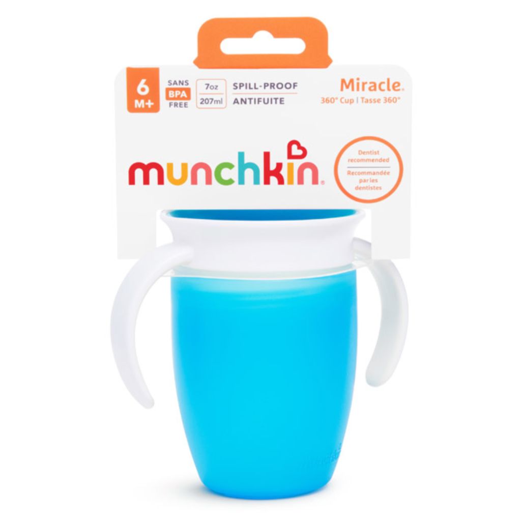 munchkin 7oz miracle 360 trainer cup blue3