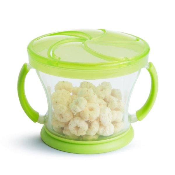 munchkin snack catcher green 33