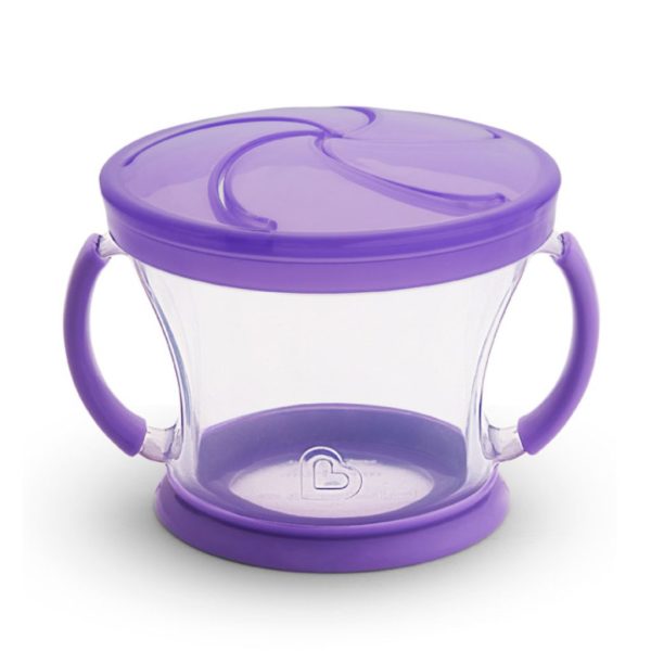 munchkin snack catcher purple