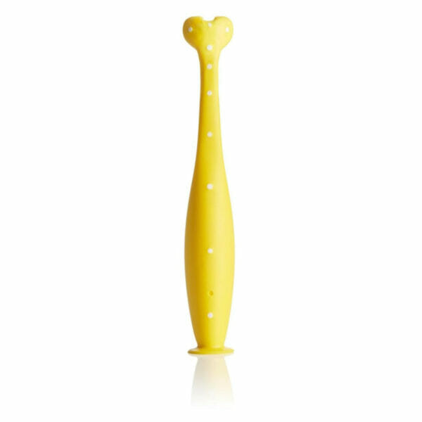 fridababy smilefrida toddler toothbrush in yellow6