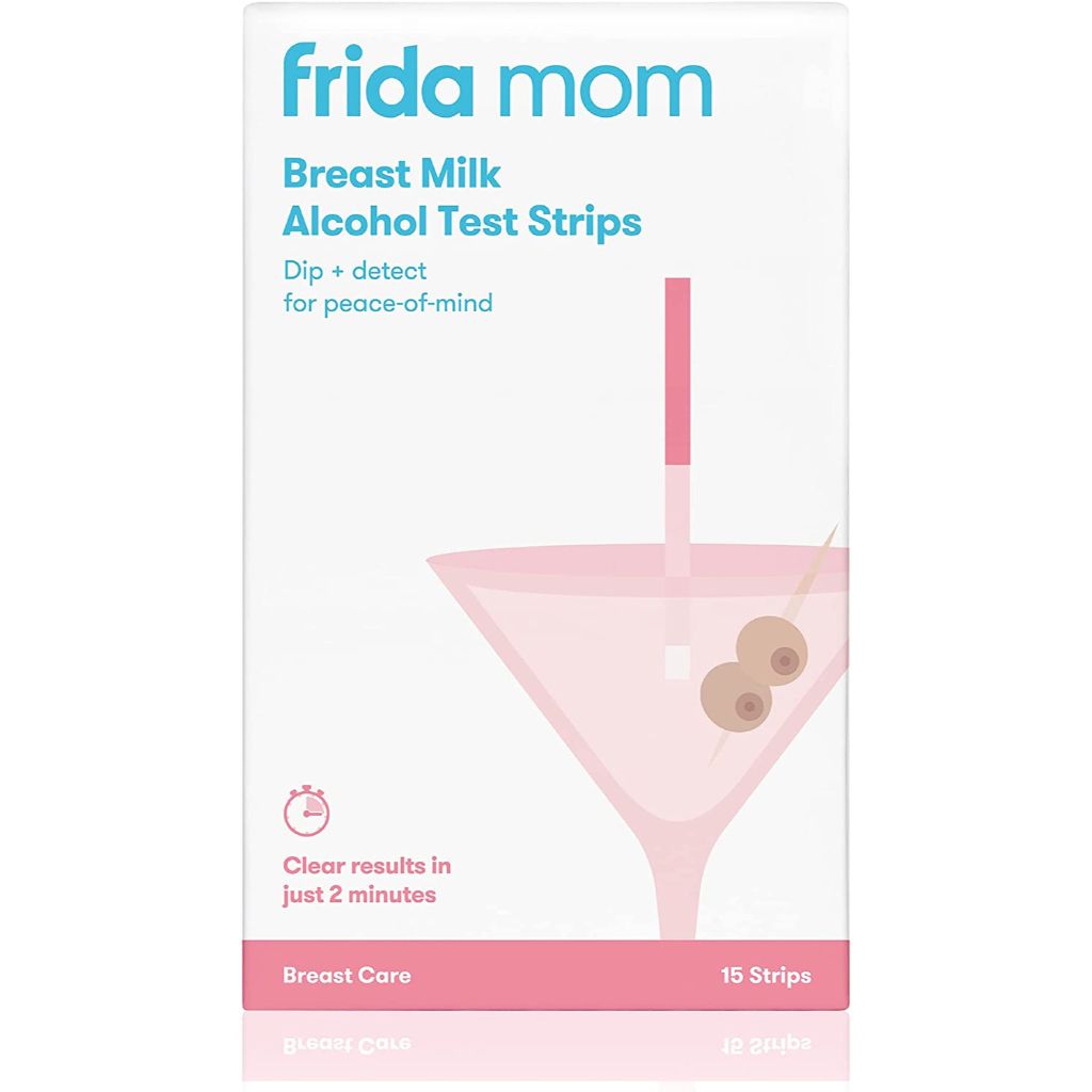 frida mom breast milk alcohol test strips