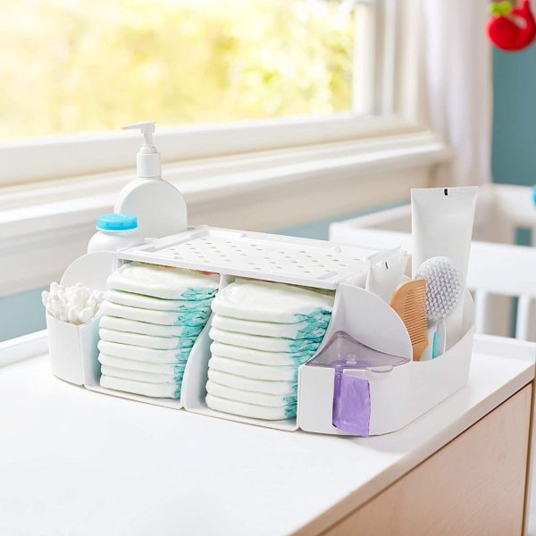 munchkin diaper change organizer2