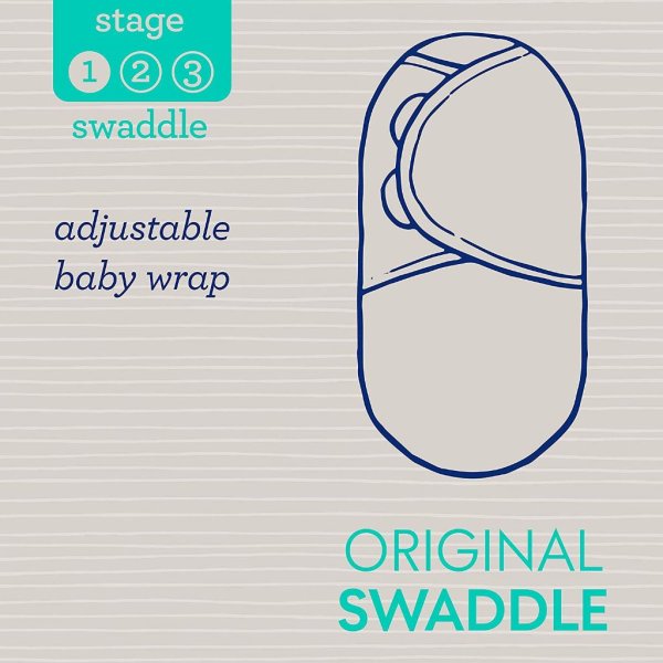 swaddleme original swaddle – size large, 3 6 months, 2 pack4