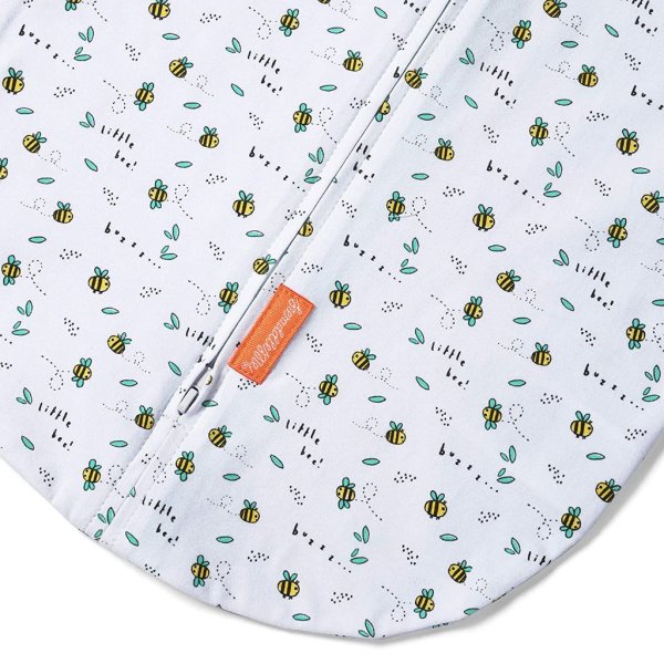 swaddleme pod size small,medium, 0 3 months, 2 pack little bees1