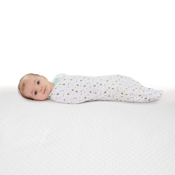 swaddleme pod size small,medium, 0 3 months, 2 pack little bees3