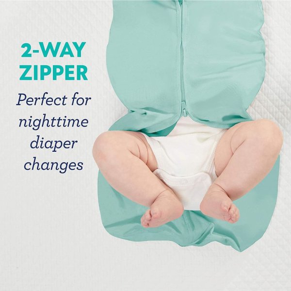 swaddleme pod size small,medium, 0 3 months, 2 pack little bees5