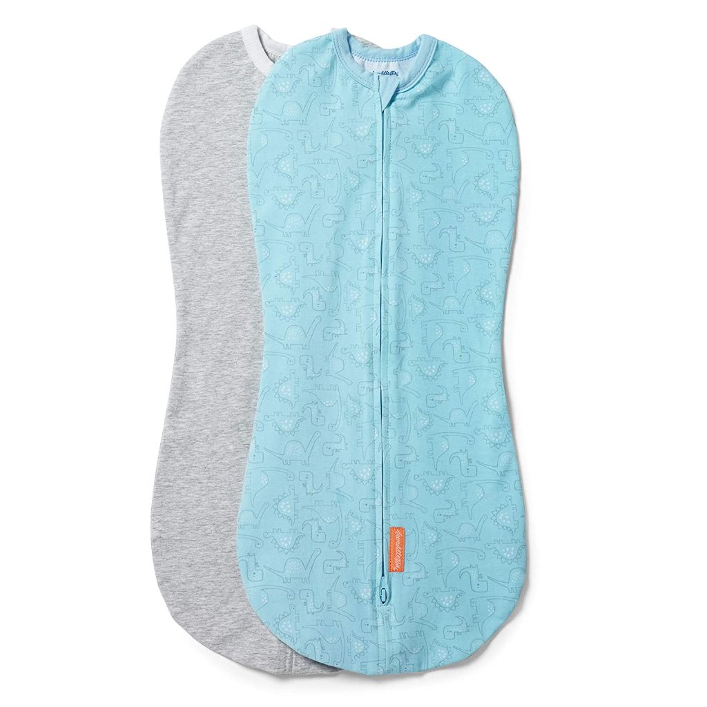swaddleme pod small medium, 2 pack, dino jam, 0 3 months
