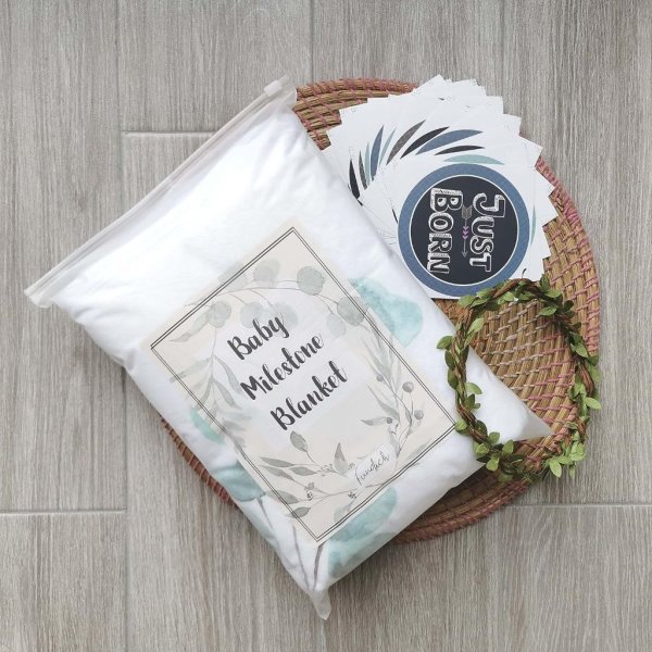 baby milestone blanket set (2)