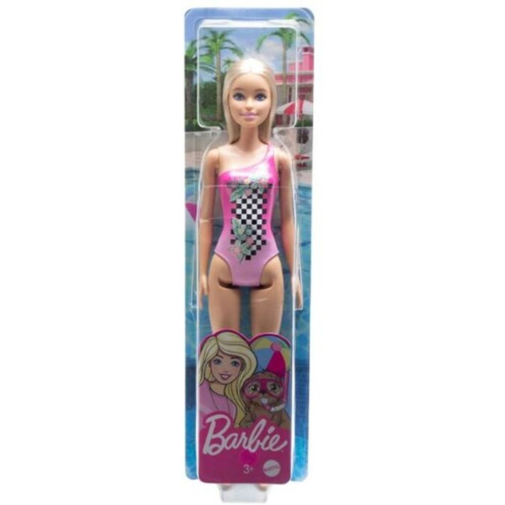 barbie beach doll tropical checkers2