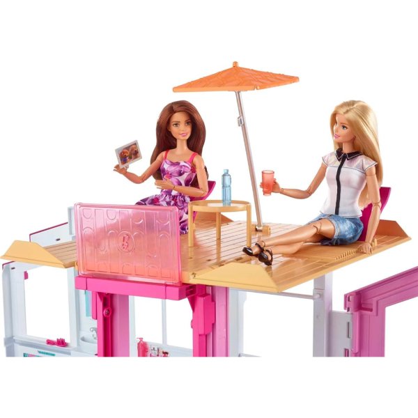 barbie doll house, 3 story townhouse3
