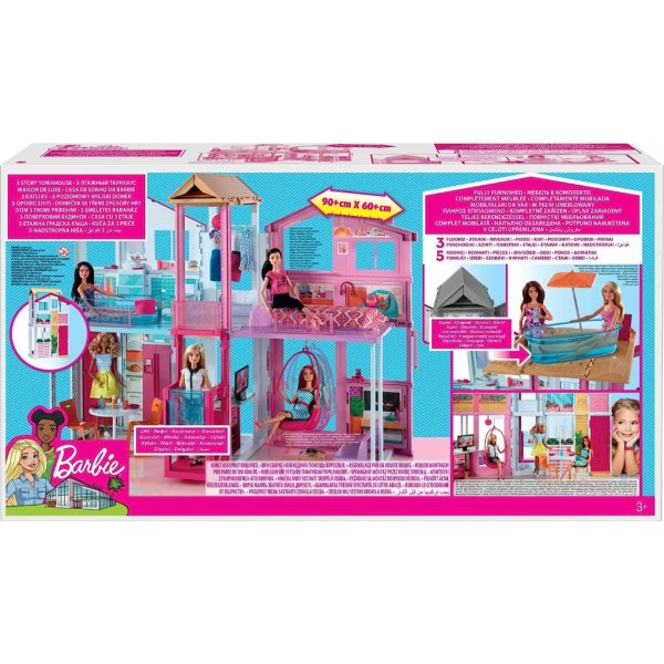 barbie doll house, 3 story townhouse5