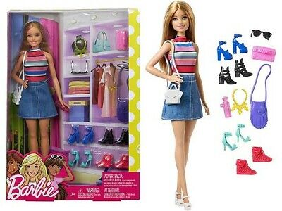 barbie doll and her accessories