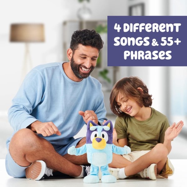 bluey dance and play 14 animated plush
