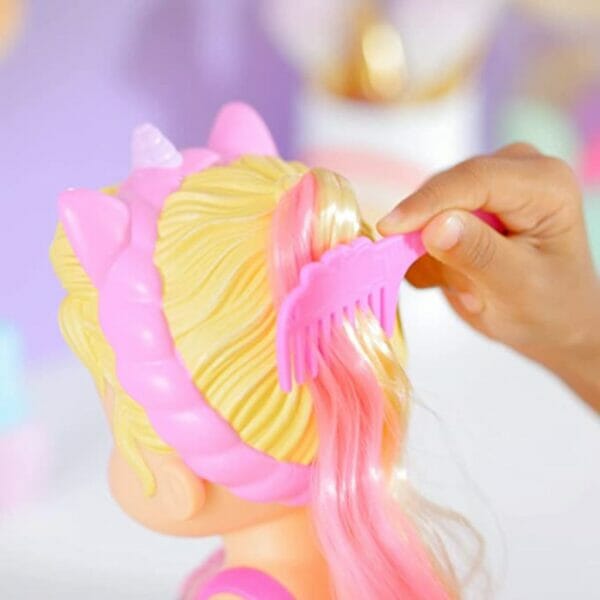 baby alive glam spa baby doll unicorn 6