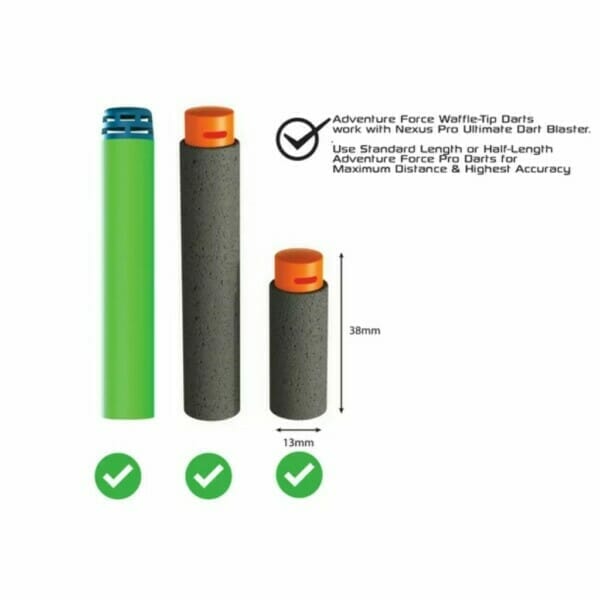adventure force tactical strike aeon pro ultimate dart blaster shoots over 125 ft (3).1