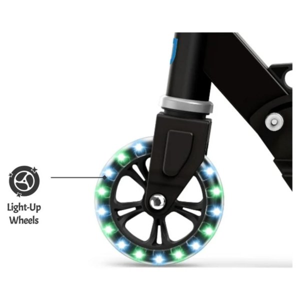 jetson orbit light up folding kids kick scooter, blue5