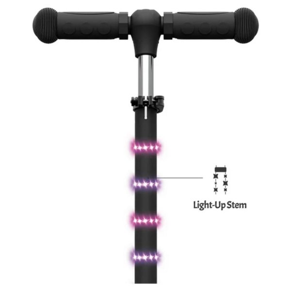 jetson orbit light up folding kids kick scooter, pink6