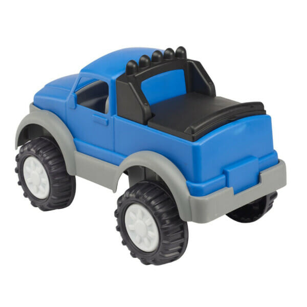 american plastic toys gigantic pick up truck blue2