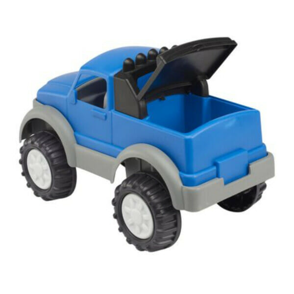 american plastic toys gigantic pick up truck blue3