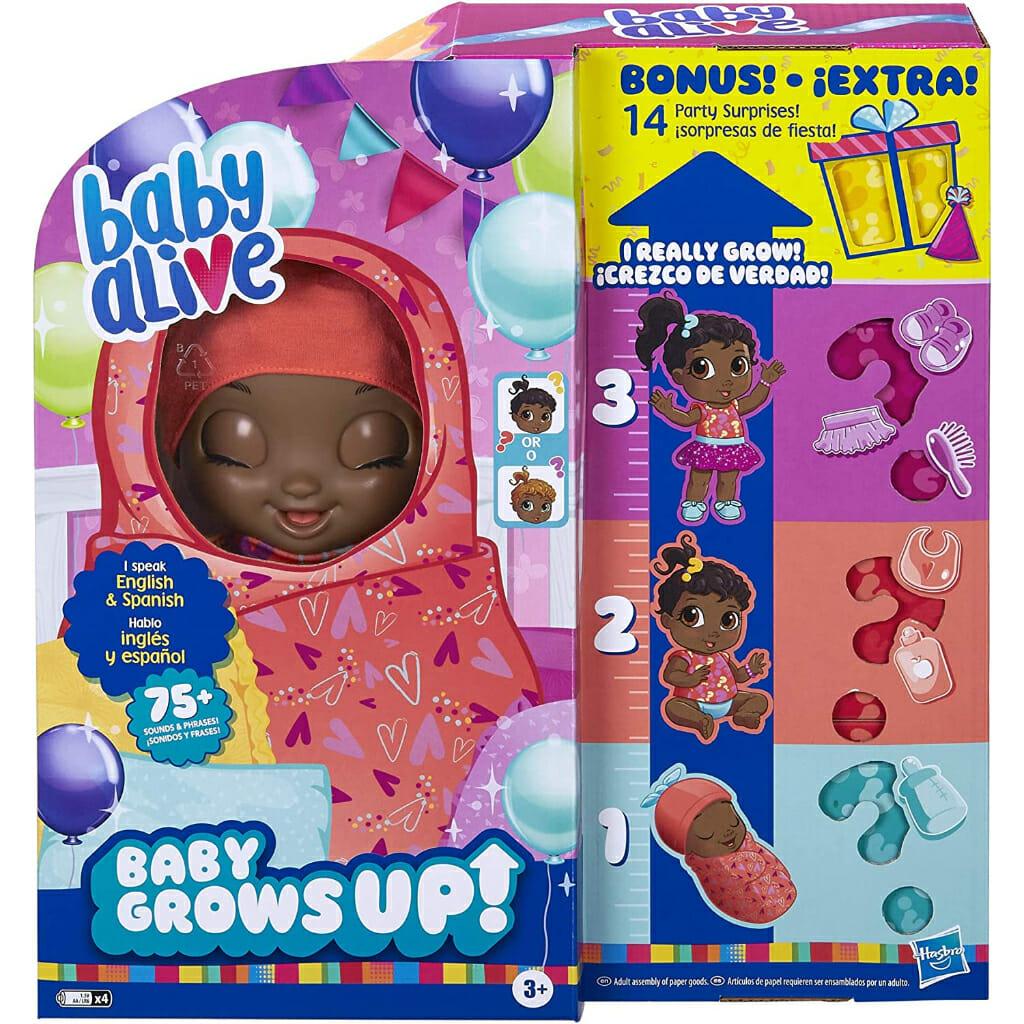 Baby Alive Baby Grows Up Exclusive Bonus Extra 1 Growing Doll
