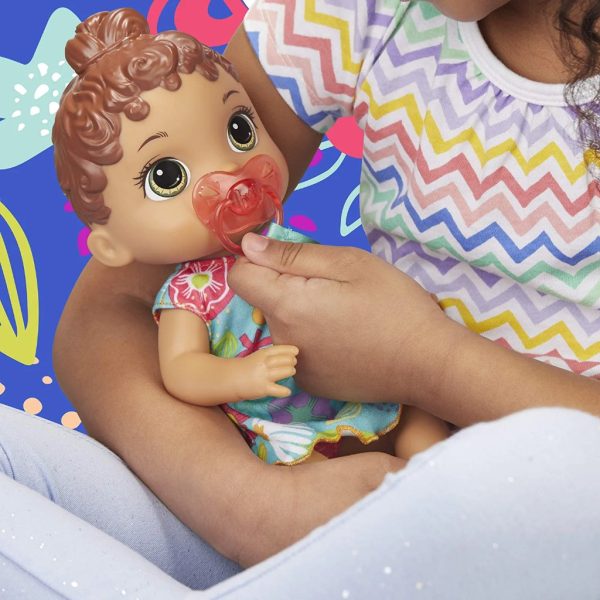 baby alive baby lil sounds interactive brown hair baby doll (4)