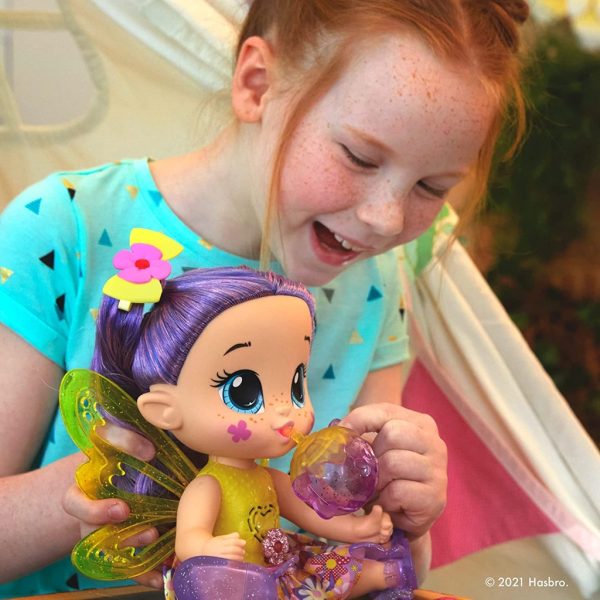 baby alive glo pixies doll, siena sparkle 2