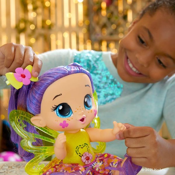 baby alive glo pixies doll, siena sparkle 3