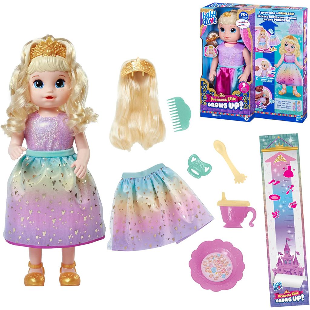 baby alive princess ellie grows up! interactive baby doll8