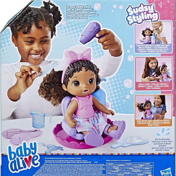 baby alive sudsy styling doll 6