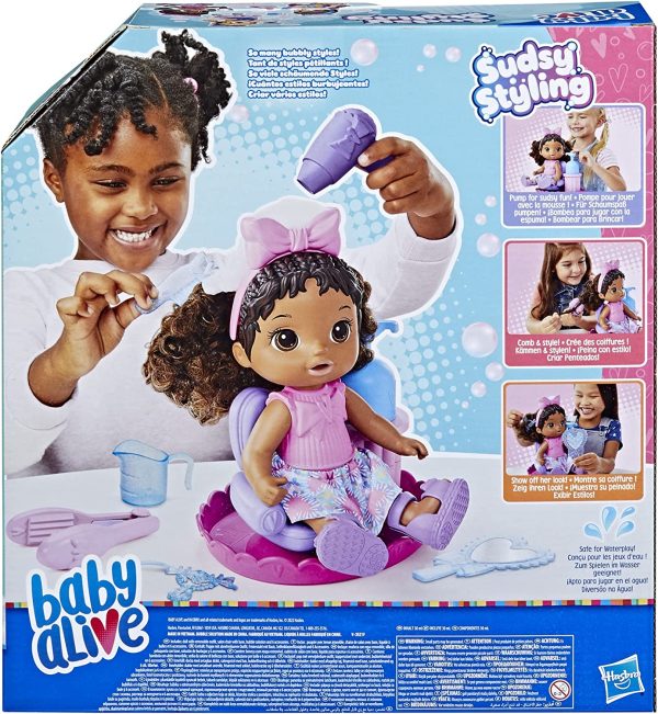 baby alive sudsy styling doll 6