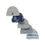 Petite L'amour Blue 5 Pack Infant Caps
