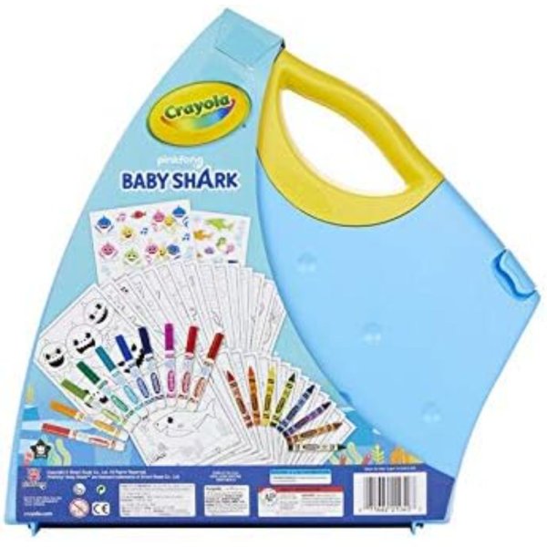 Crayola Baby Shark Art Set-50 Pieces