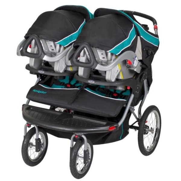 baby trend navigator double jogger tropic1