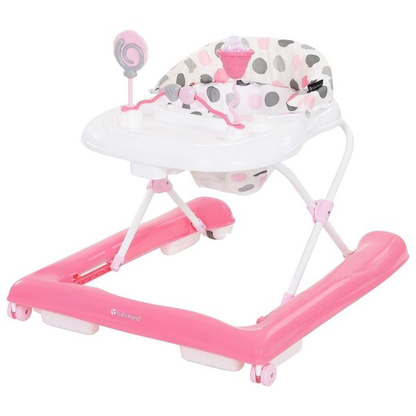 baby trend trend 2.0 activity walker, spots pink