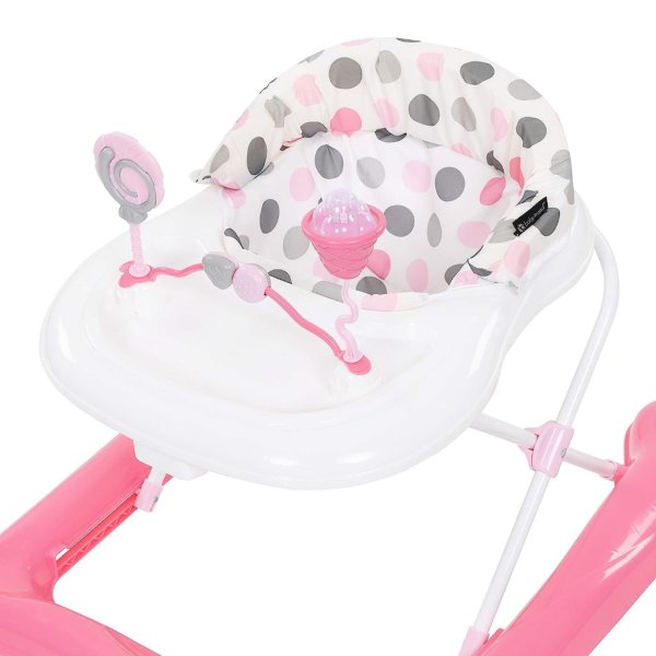 baby trend trend 2.0 activity walker, spots pink3